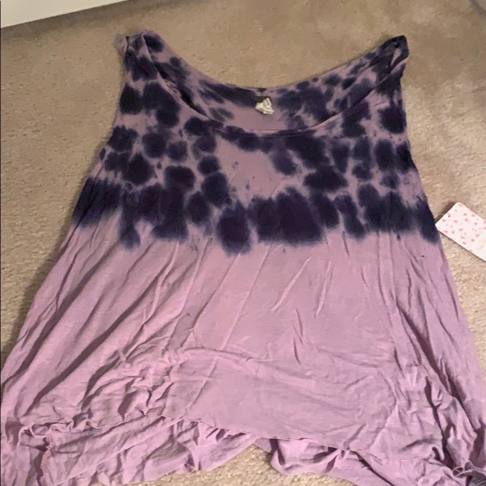 Free People cross back tank